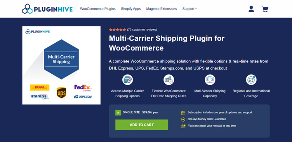 WooCommerce Multi-Carrier Shipping Plugin